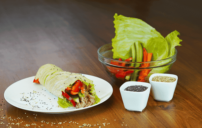 keto sushi rolls met tonijn paprika en komkommer ideaal voor iedere koolhydraatarme levensstijl