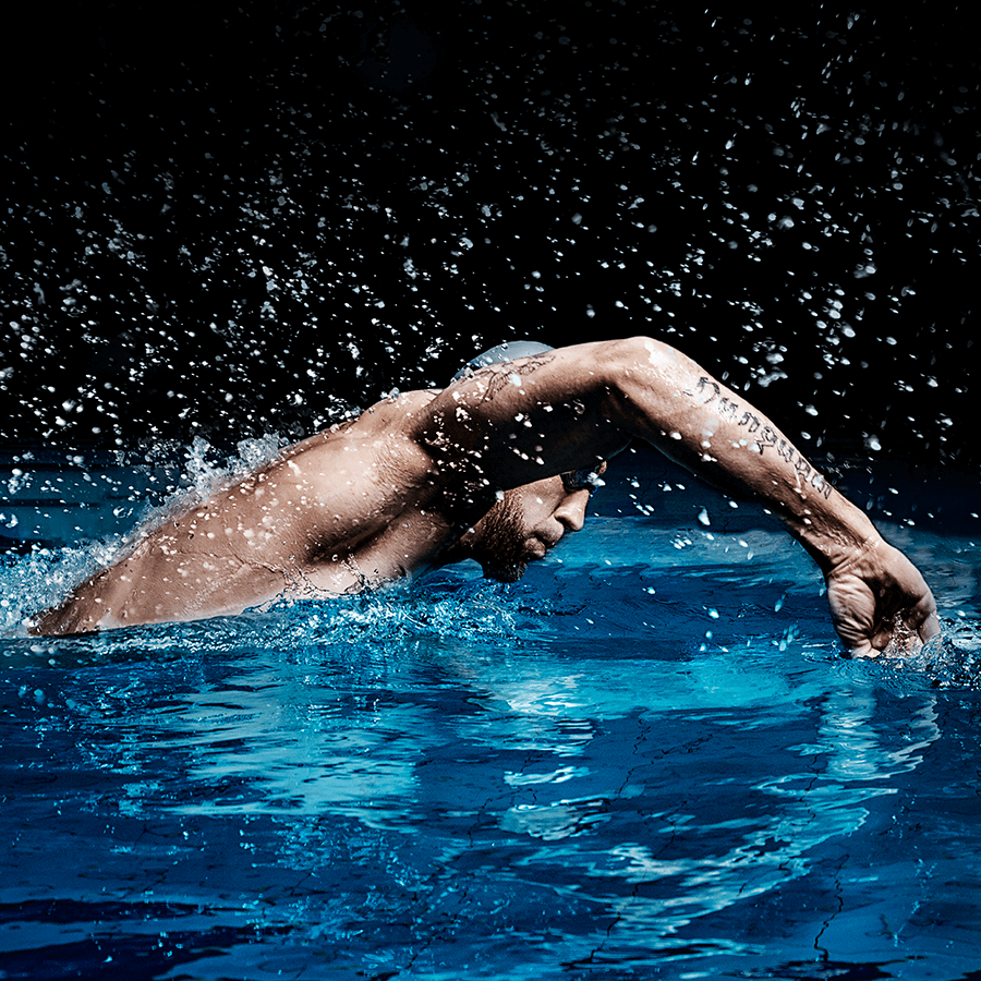 sportprestaties zwemmer
