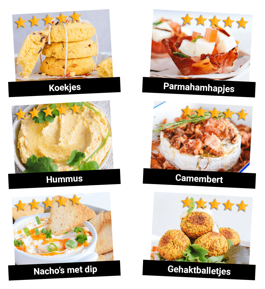 Buikvet Challenge Snacks