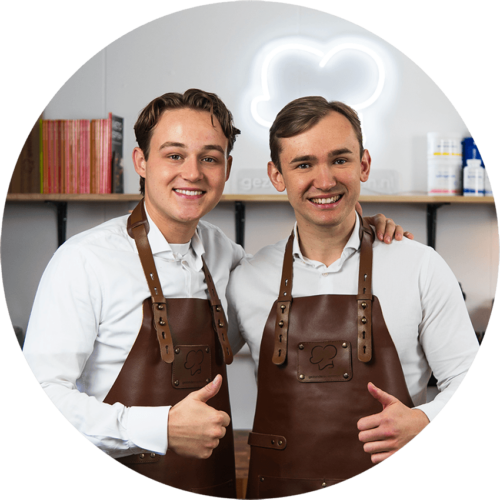 Jay und Mitch — Gründer von Gesunderezepte.de